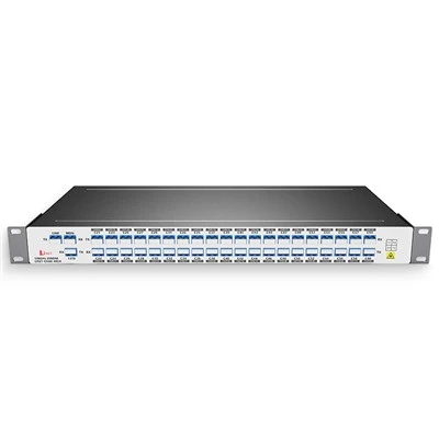 40CH AAWG DWDM MUX and DEMUX dualfiber 1U